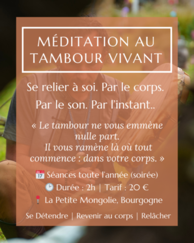 Soirées de Méditation au Tambour Chamanique